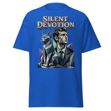 Cat Lovers Unisex Classic Tee Silent Devotion by printfluence.net