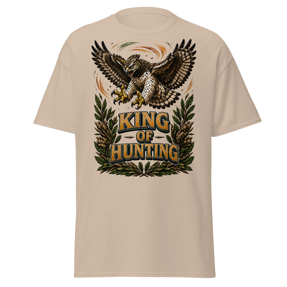 King Of Hunting Eagle Lovers Unisex Classic Tee by printfluence.net