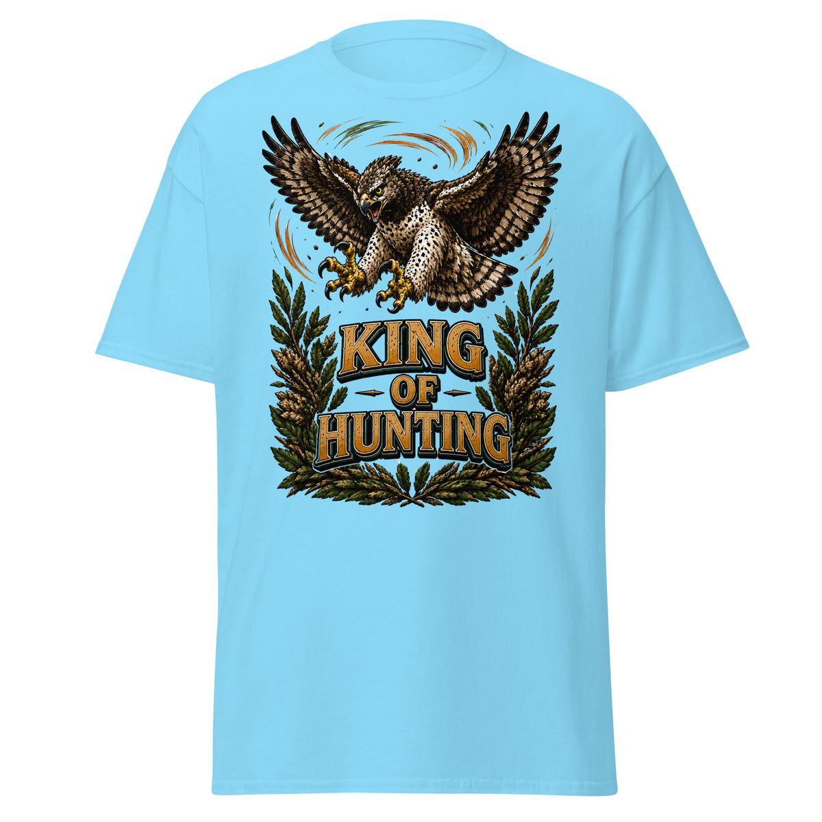 King Of Hunting Eagle Lovers Unisex Classic Tee by printfluence.net