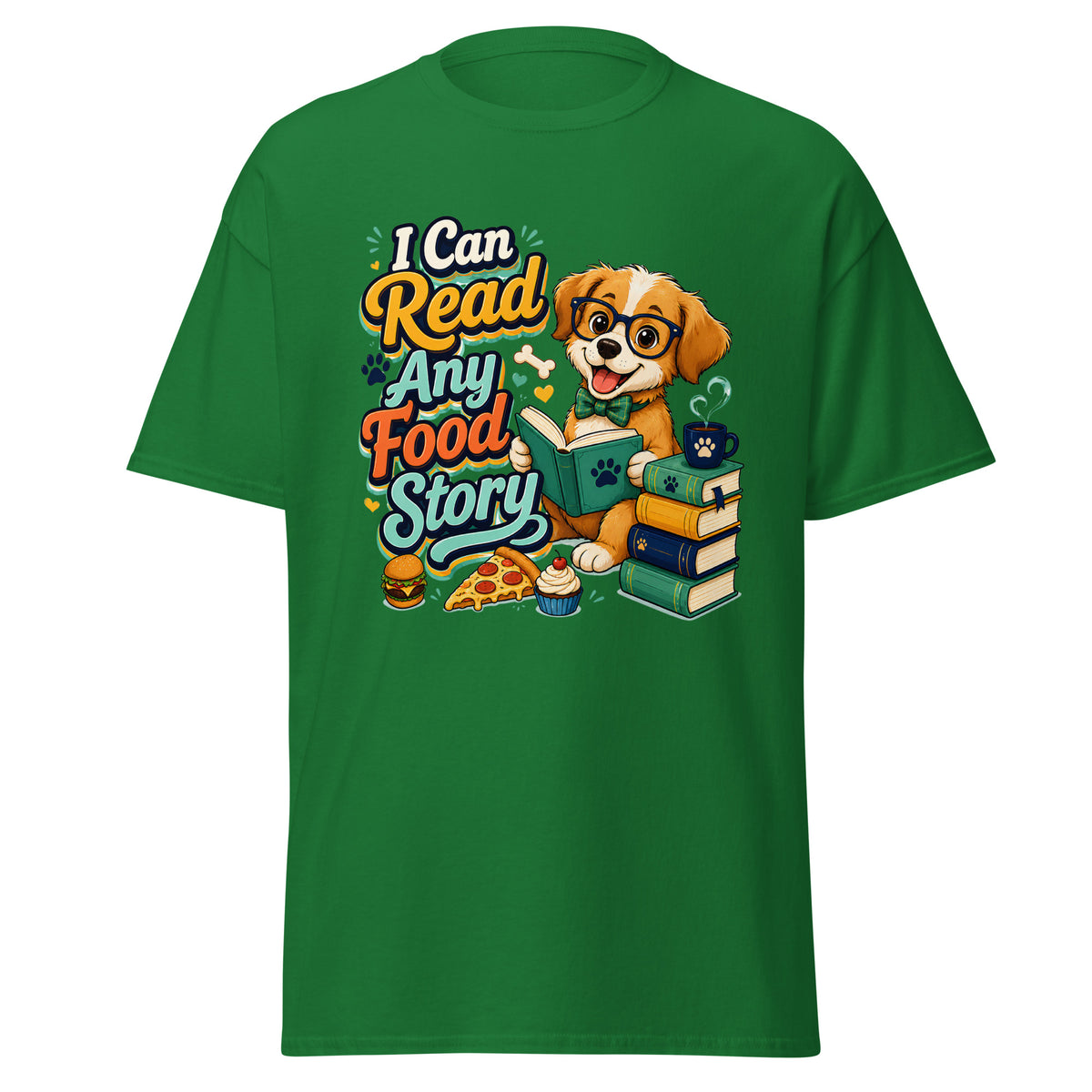 Cavalier King Charles Food Story Classic Tee by printfluence.net