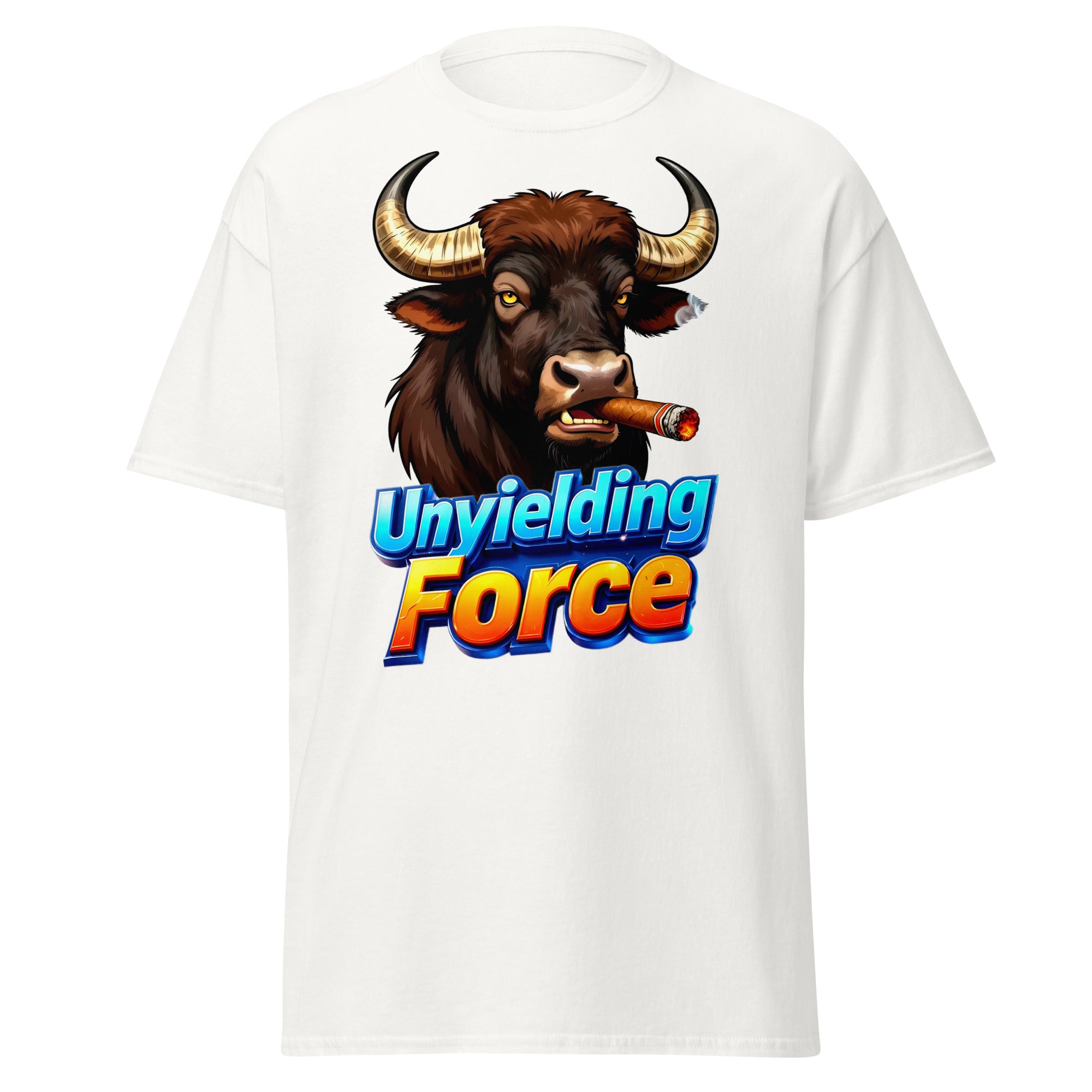 Unisex classic tee - Unyielding Force Unisex Classic Tee – Bold Everyday Power Wear by printfluence.net
