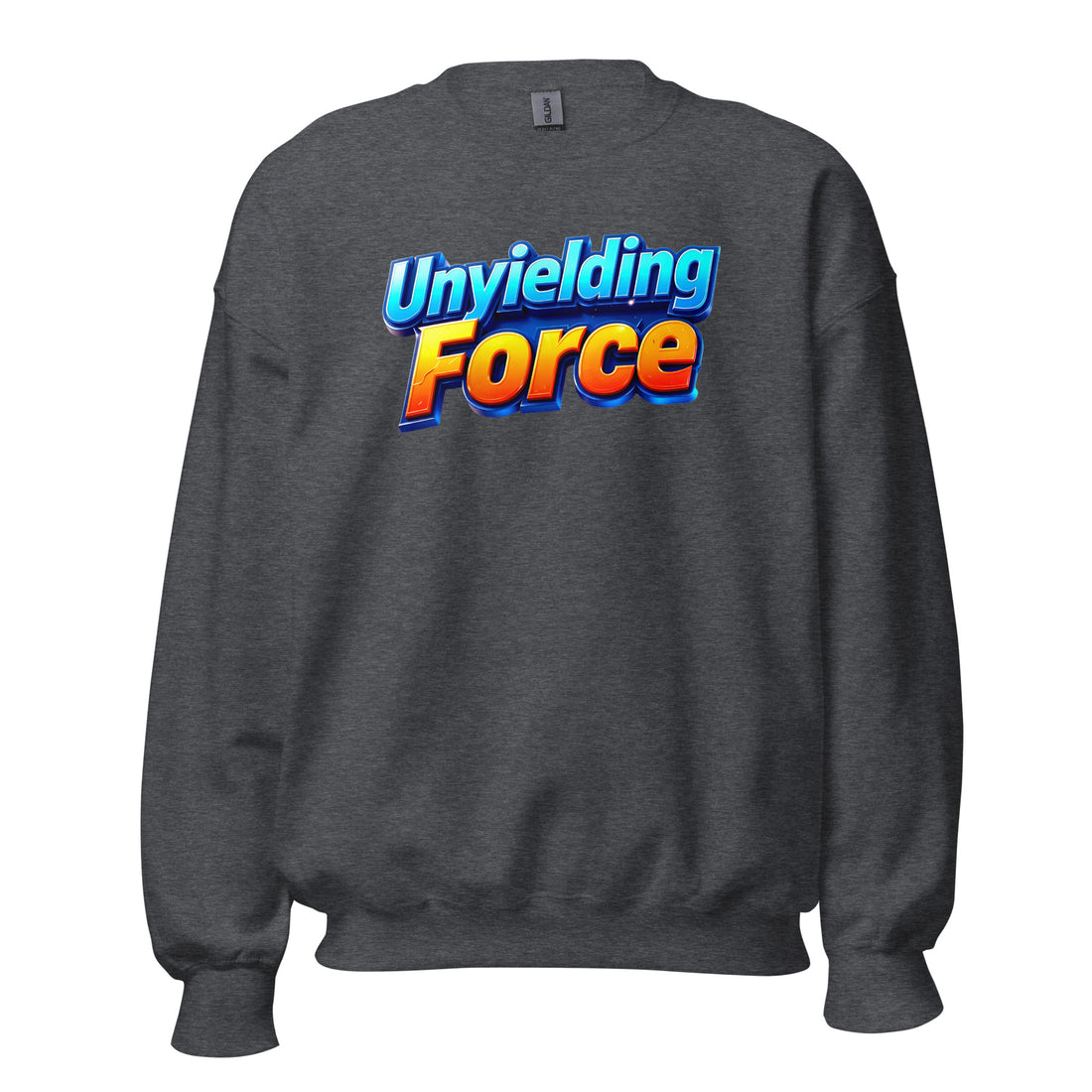 Unisex Sweatshirt - Unyielding Force Unisex Sweatshirt – Pure Power Cozy Grind by printfluence.net