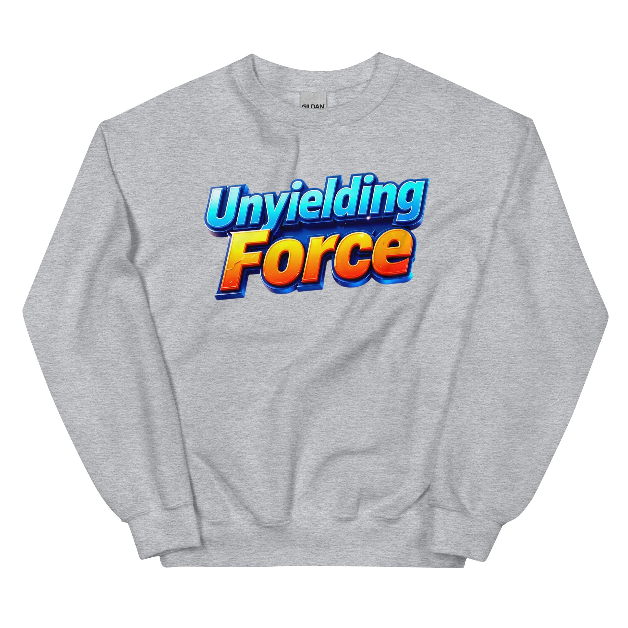 Unisex Sweatshirt - Unyielding Force Unisex Sweatshirt – Pure Power Cozy Grind by printfluence.net