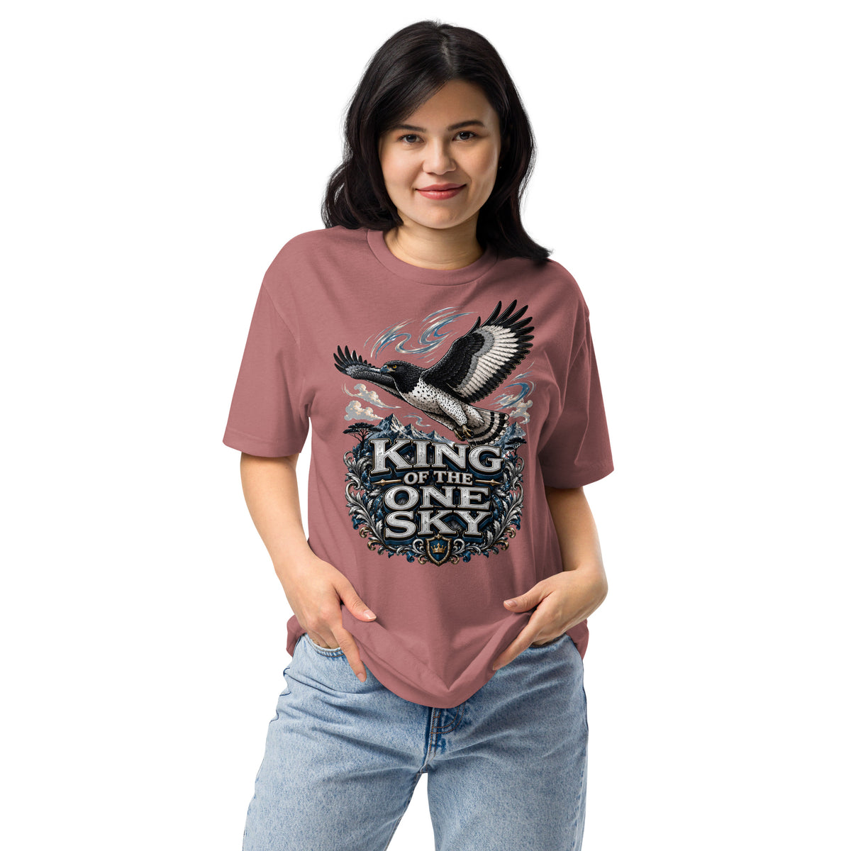 King Of The One Sky Unisex Fitted Tee by printfluence.net