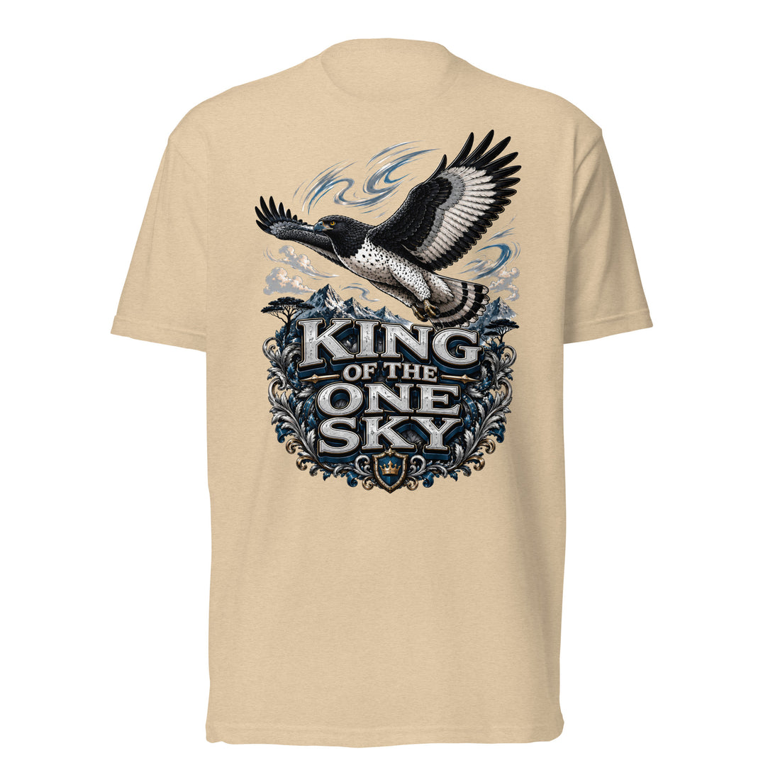 King Of The One Sky Unisex Fitted Tee by printfluence.net