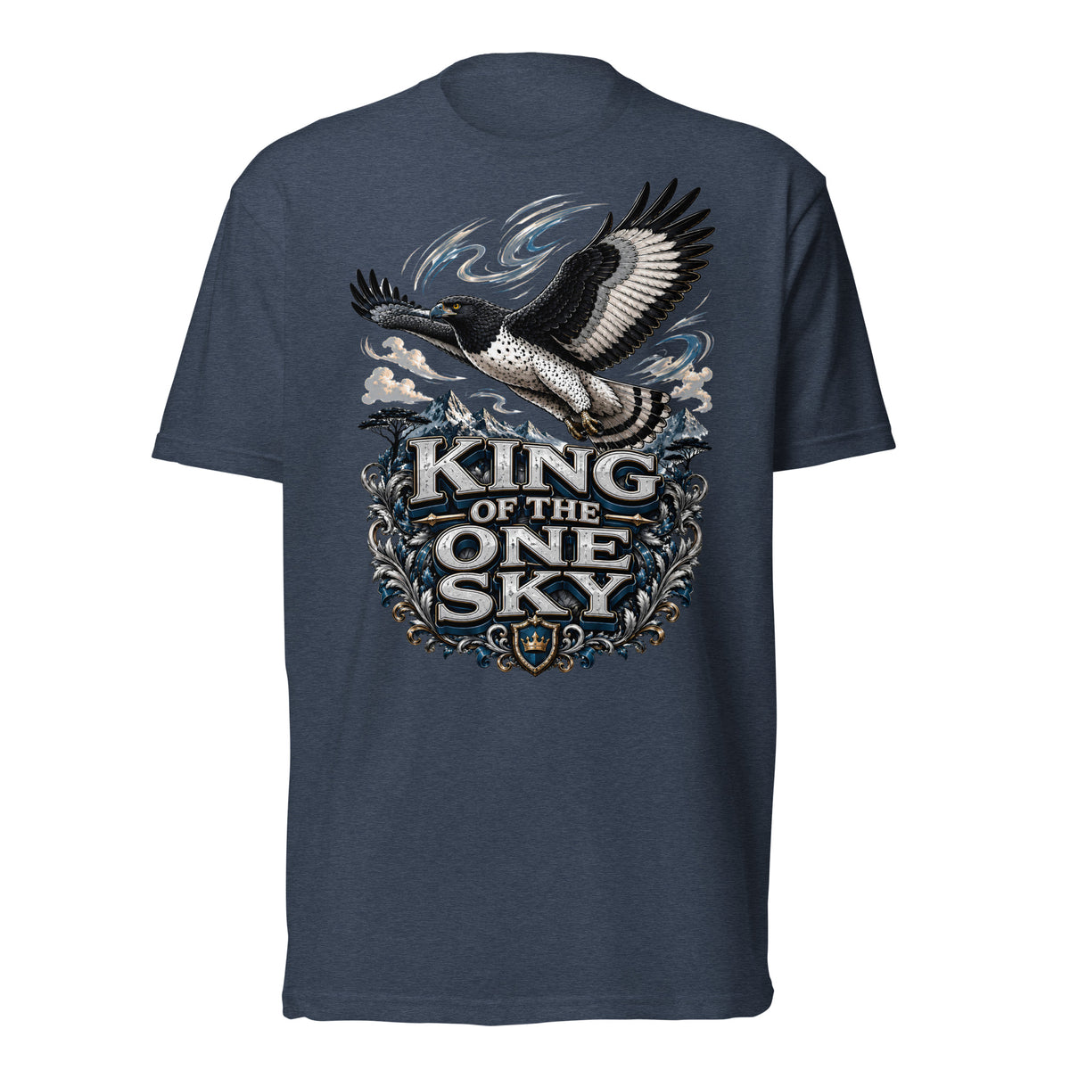 King Of The One Sky Unisex Fitted Tee by printfluence.net