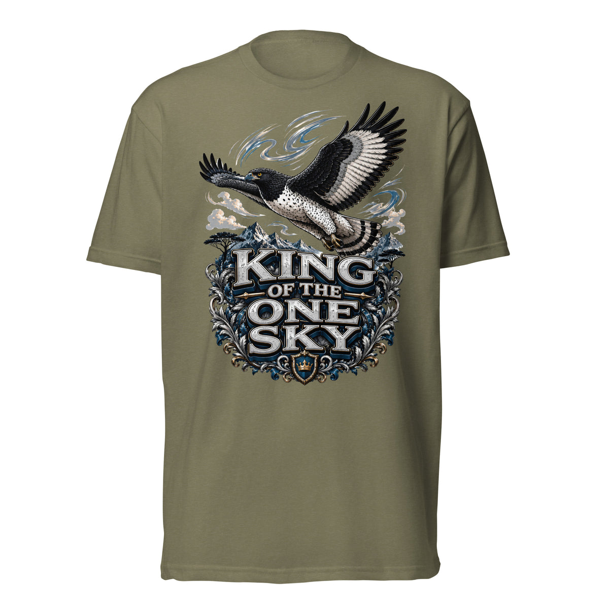 King Of The One Sky Unisex Fitted Tee by printfluence.net