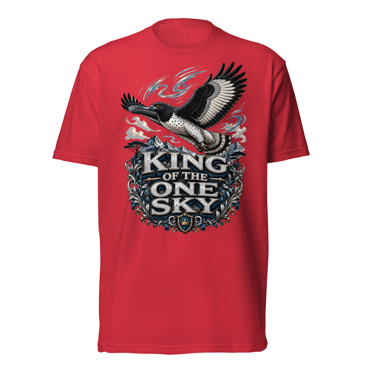 King Of The One Sky Unisex Fitted Tee by printfluence.net
