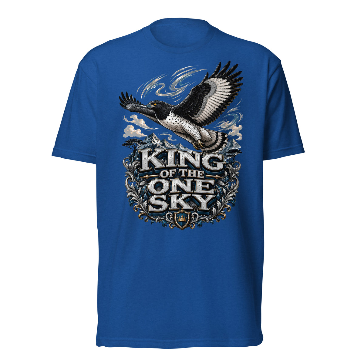 King Of The One Sky Unisex Fitted Tee by printfluence.net