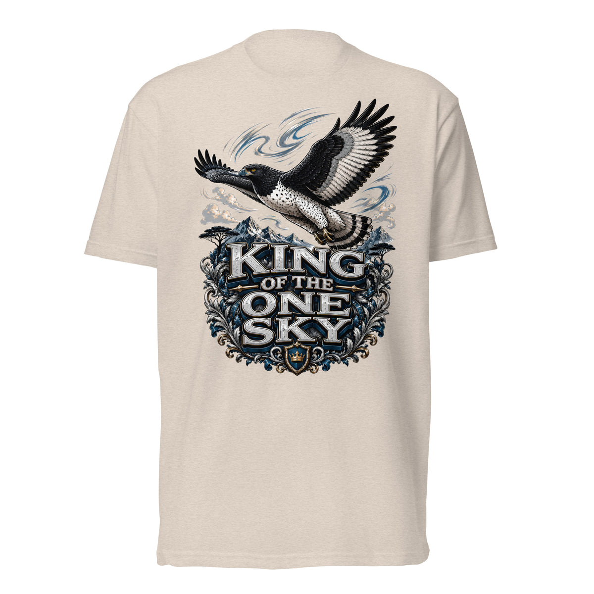 King Of The One Sky Unisex Fitted Tee by printfluence.net