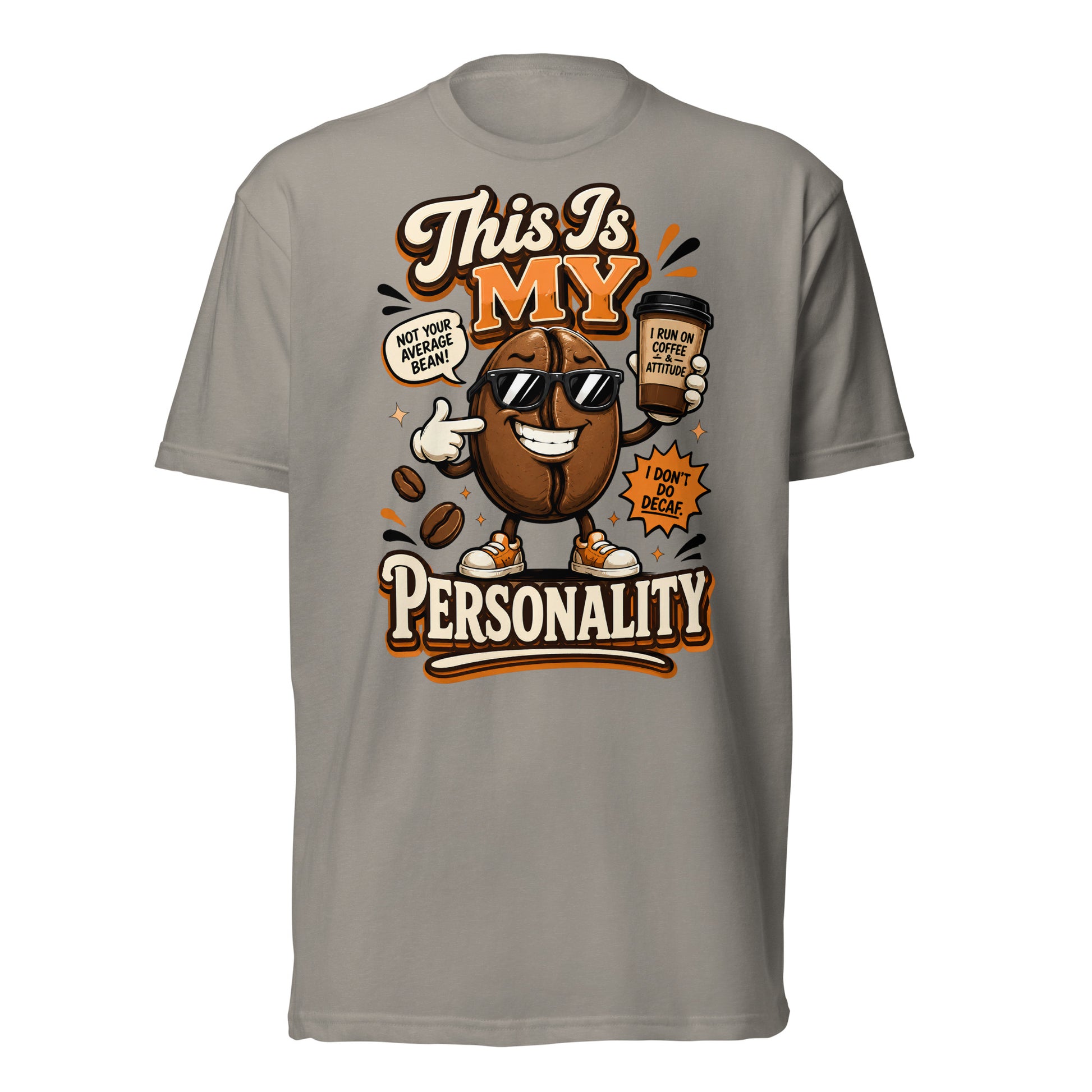 Coffee Lovers Unisex Fitted Tee - This Is My Personality! by printfluence.net