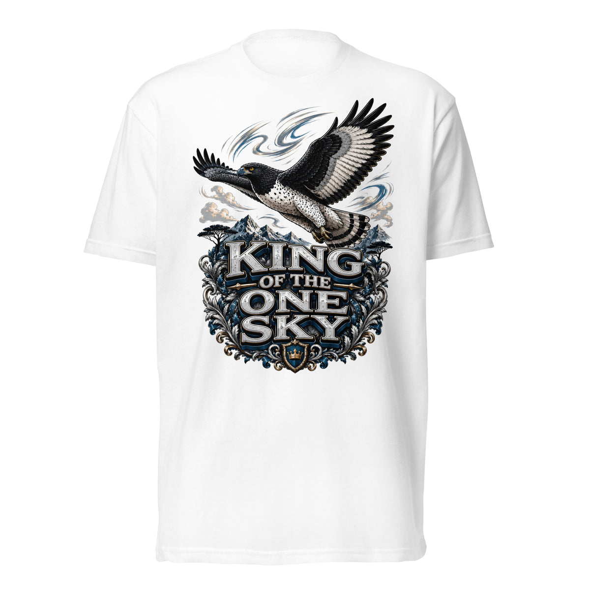 King Of The One Sky Unisex Fitted Tee by printfluence.net