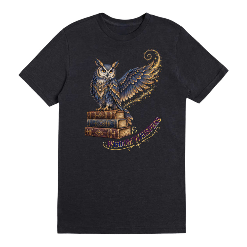 Bird Lovers | Unisex Deluxe CVC T-Shirt — WISDOM WHISPERS by printfluence