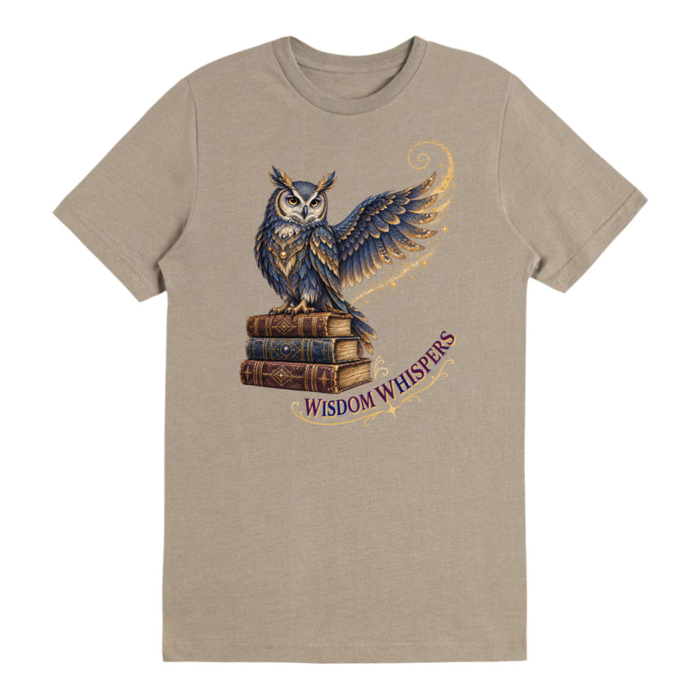 Bird Lovers | Unisex Deluxe CVC T-Shirt — WISDOM WHISPERS by printfluence
