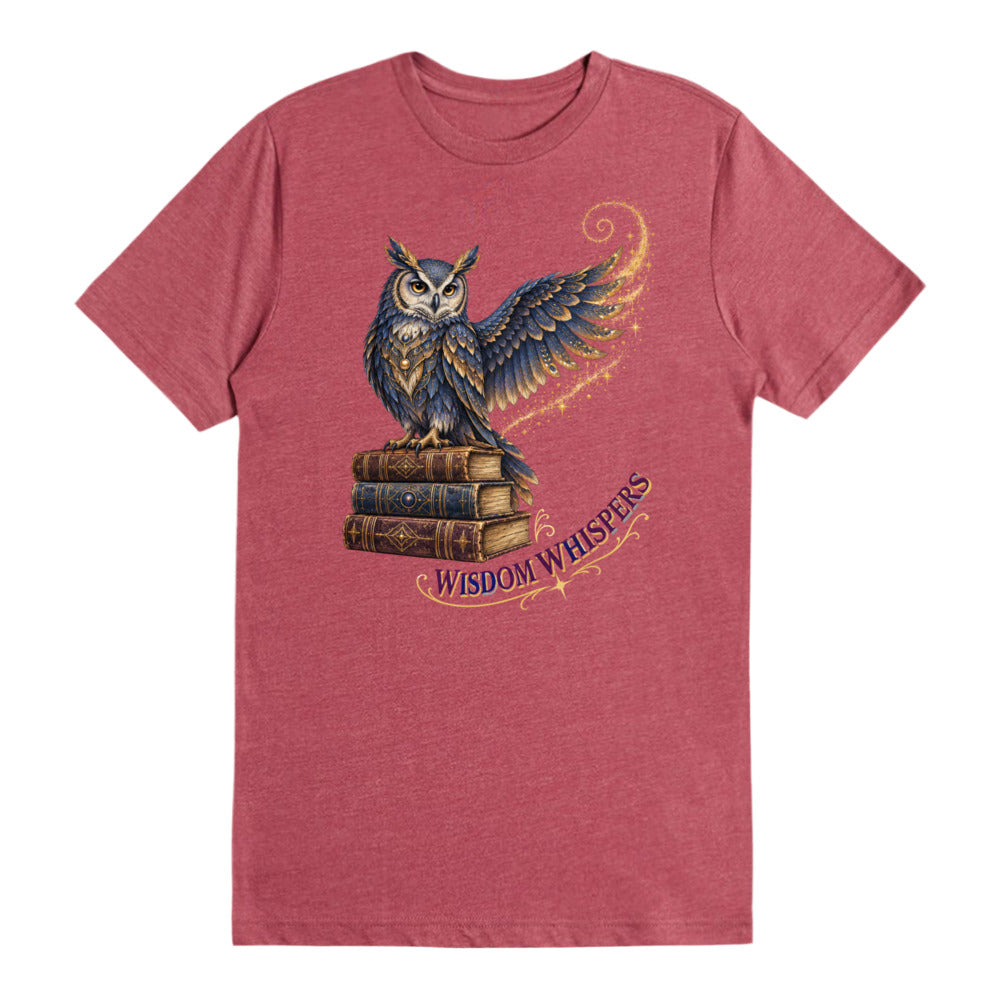Bird Lovers | Unisex Deluxe CVC T-Shirt — WISDOM WHISPERS by printfluence
