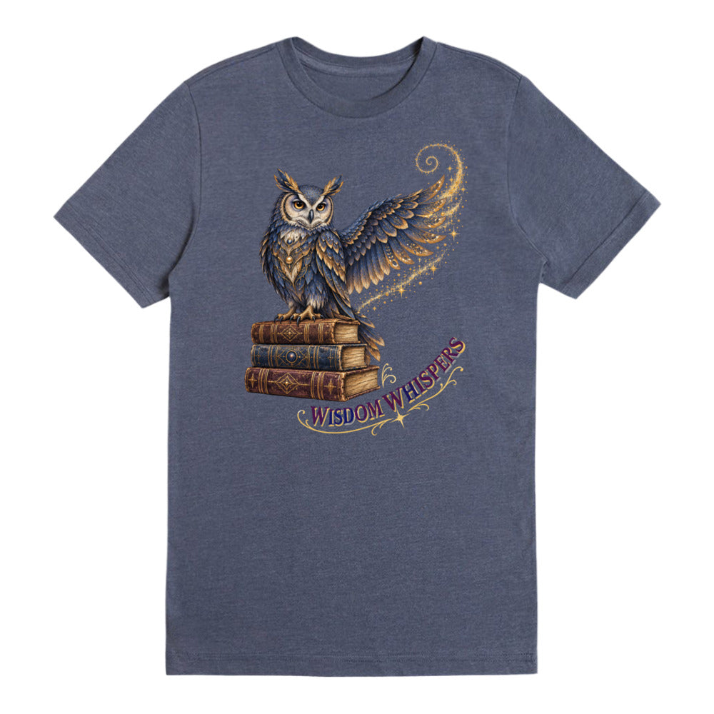 Bird Lovers | Unisex Deluxe CVC T-Shirt — WISDOM WHISPERS by printfluence