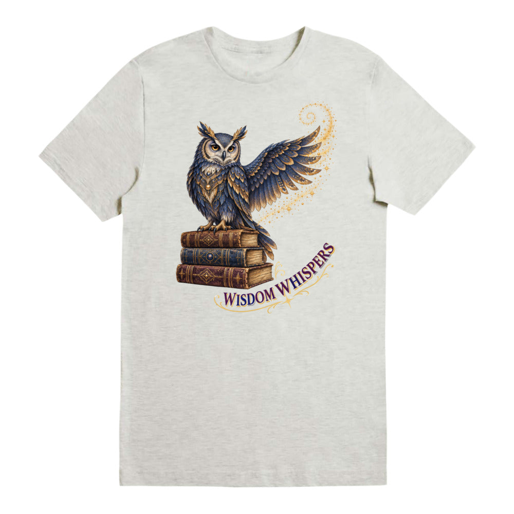 Bird Lovers | Unisex Deluxe CVC T-Shirt — WISDOM WHISPERS by printfluence