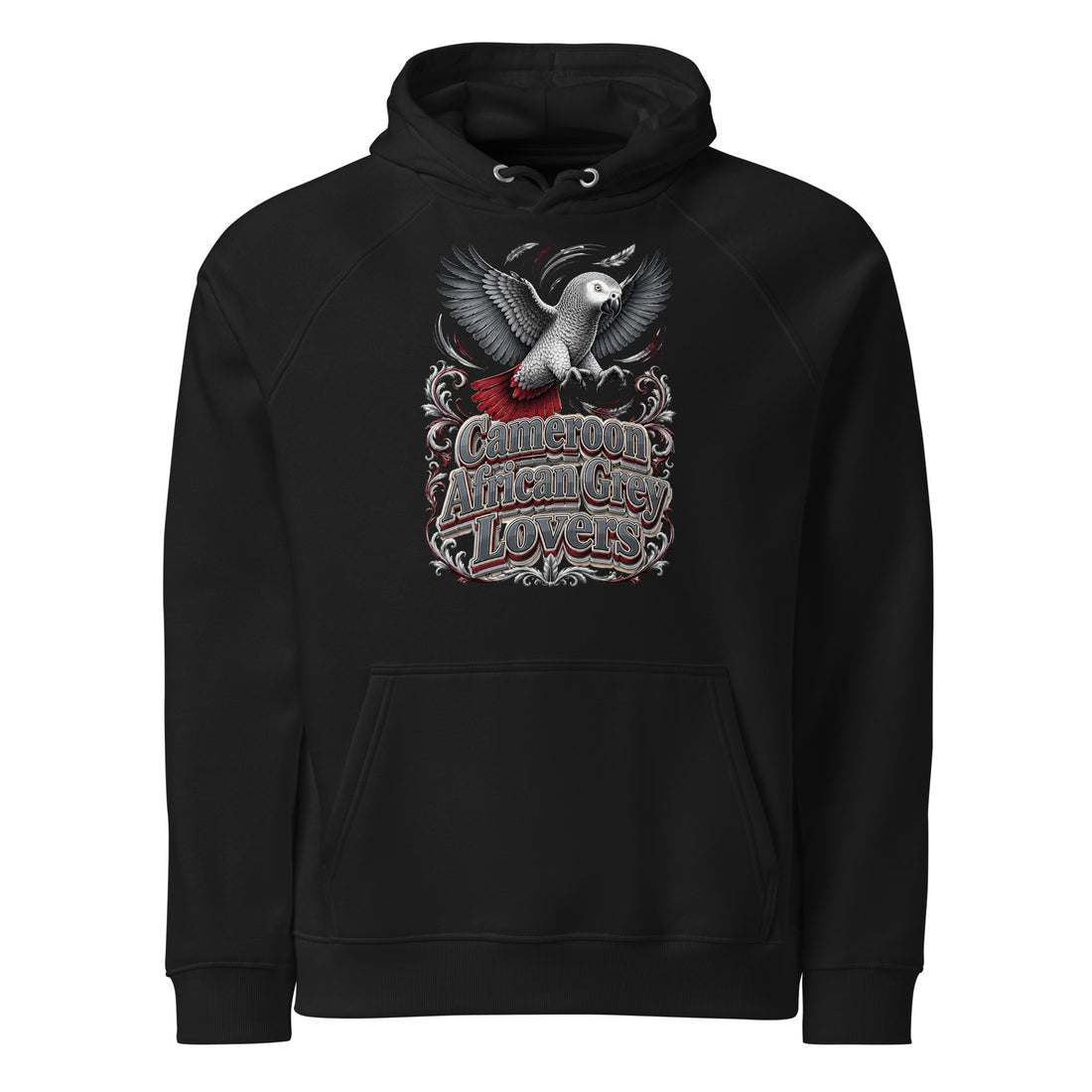 Unisex eco raglan hoodie by printfluence.net
