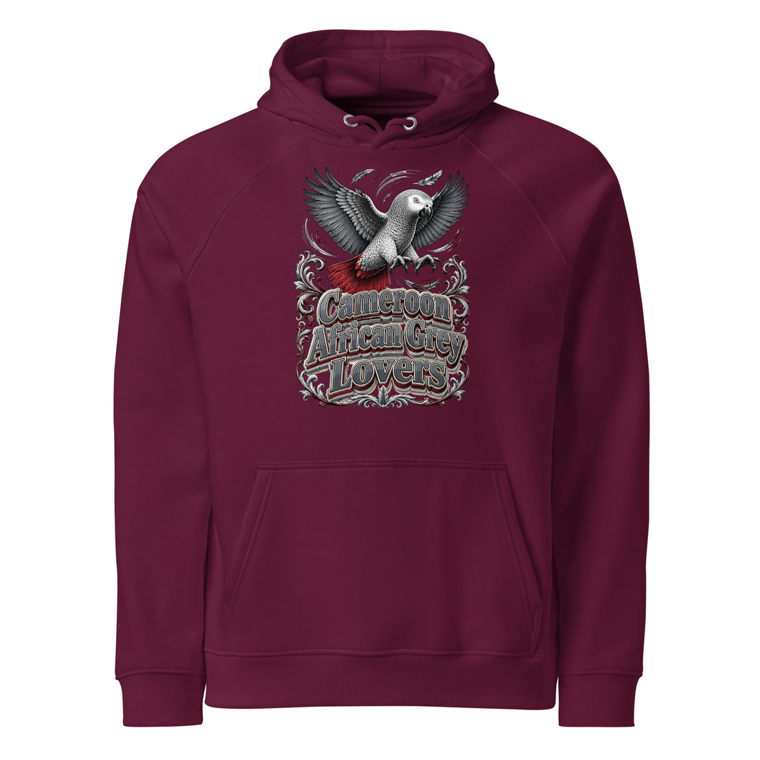 Unisex eco raglan hoodie by printfluence.net