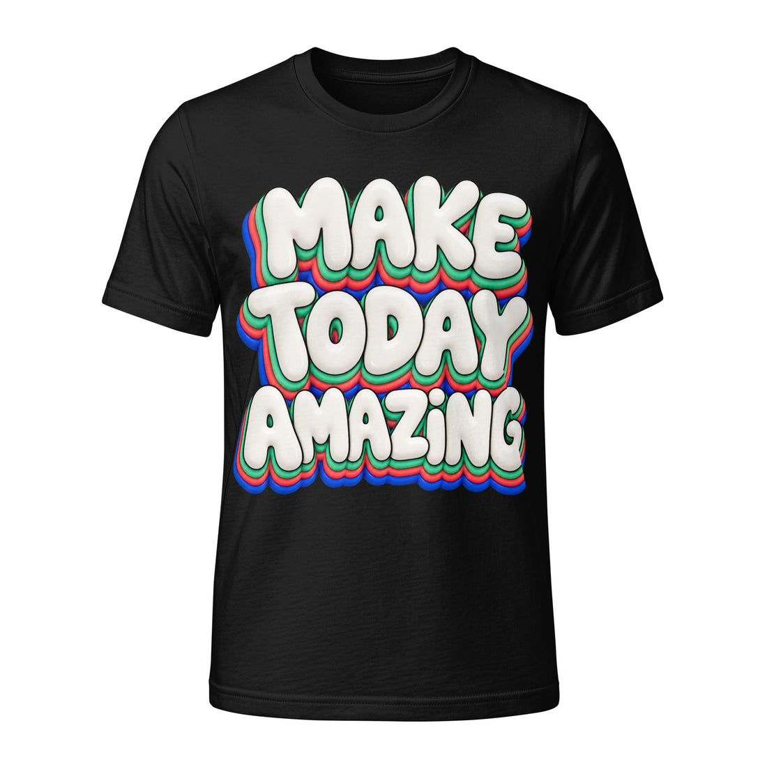 Inspirational Quotes Lovers | Unisex Fine Jersey T-Shirt — MAKE TODAY AMAZING by printfluence