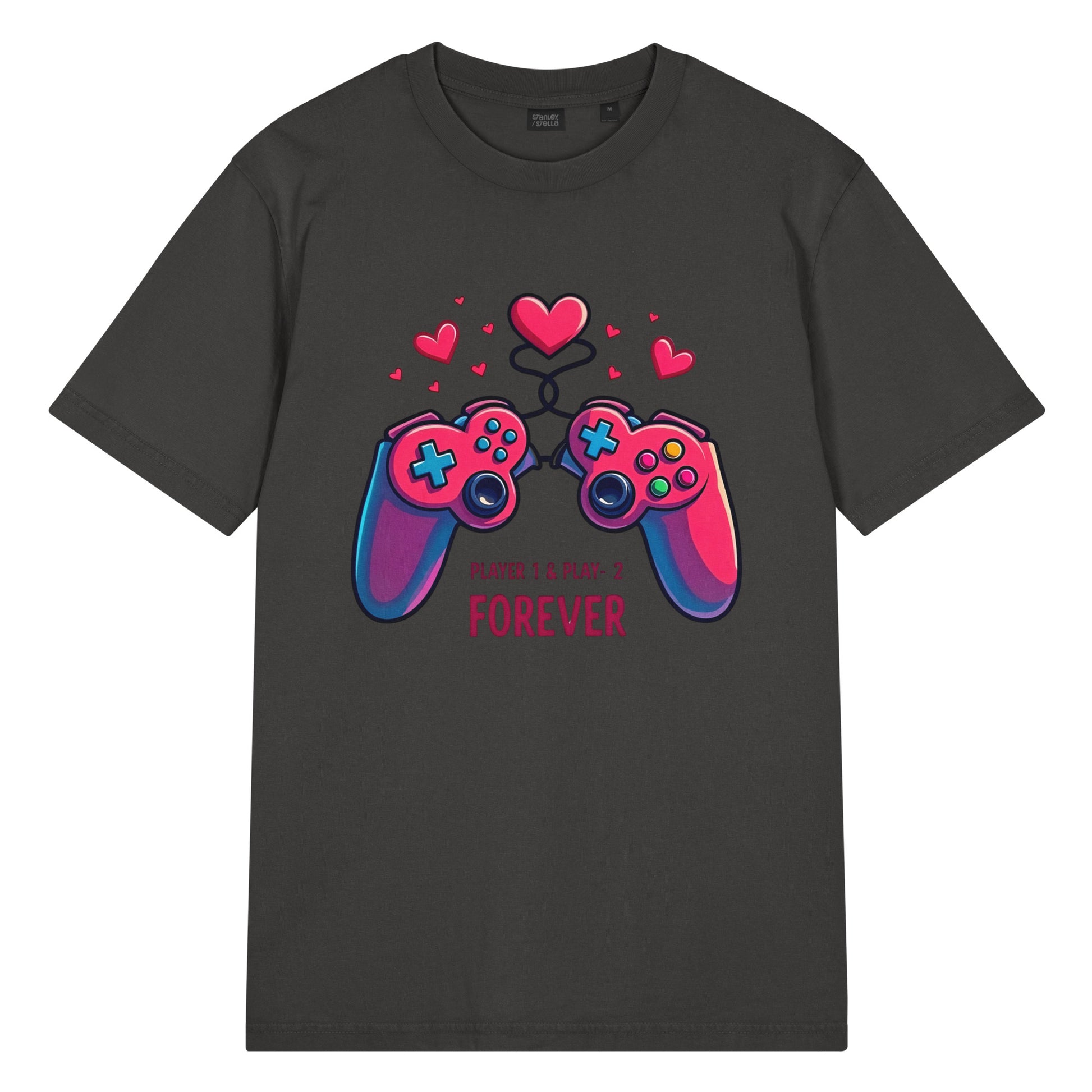 Unisex Garment Dyed Creator 2.0 Vintage T-Shirt | Stanley/Stella SATU041 - Elite Gamer Love T-Shirt – Opulent Player Forever Luxury by printfluence.net