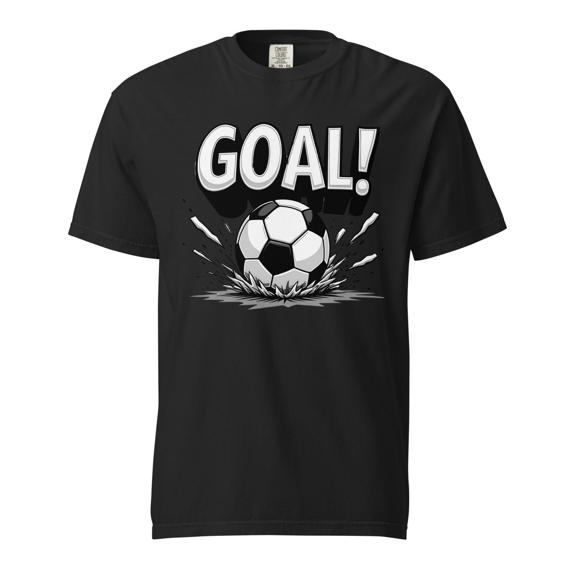 Unisex garment-dyed heavyweight t-shirt - Victory Goal Heavyweight T-Shirt – For Elite Champions & Scorers by printfluence.net
