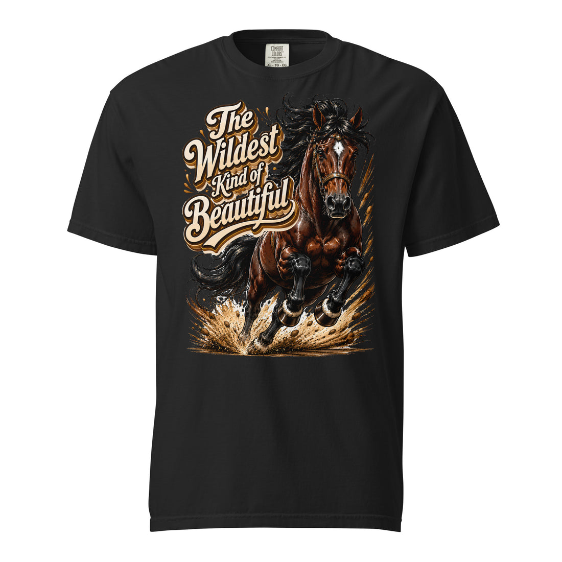 Wildest Kind of Beautiful Horse T-Shirt | Premium Horse Lovers Gift by printfluence.net