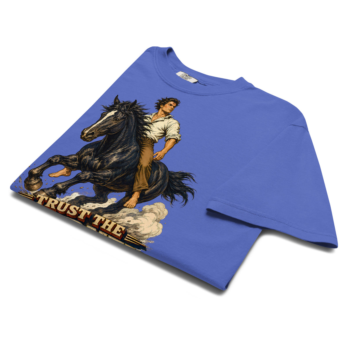 Vintage Horse Journey Heavyweight Tee - Horse Lovers Edition by printfluence.net