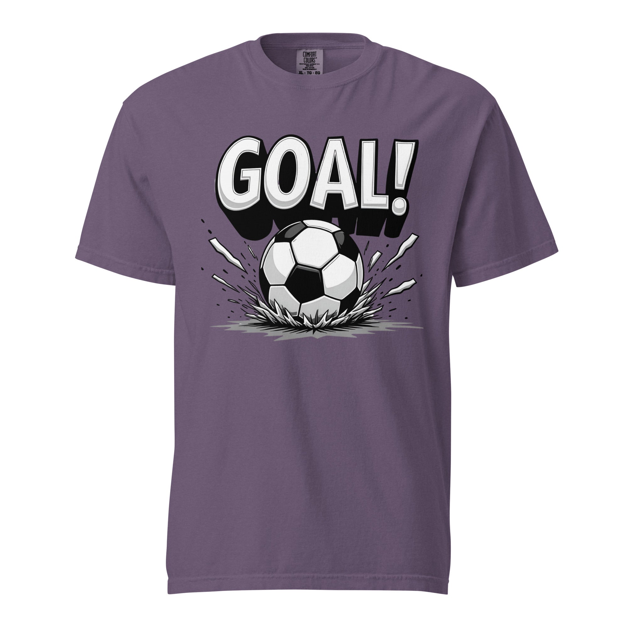 Unisex garment-dyed heavyweight t-shirt - Victory Goal Heavyweight T-Shirt – For Elite Champions & Scorers by printfluence.net