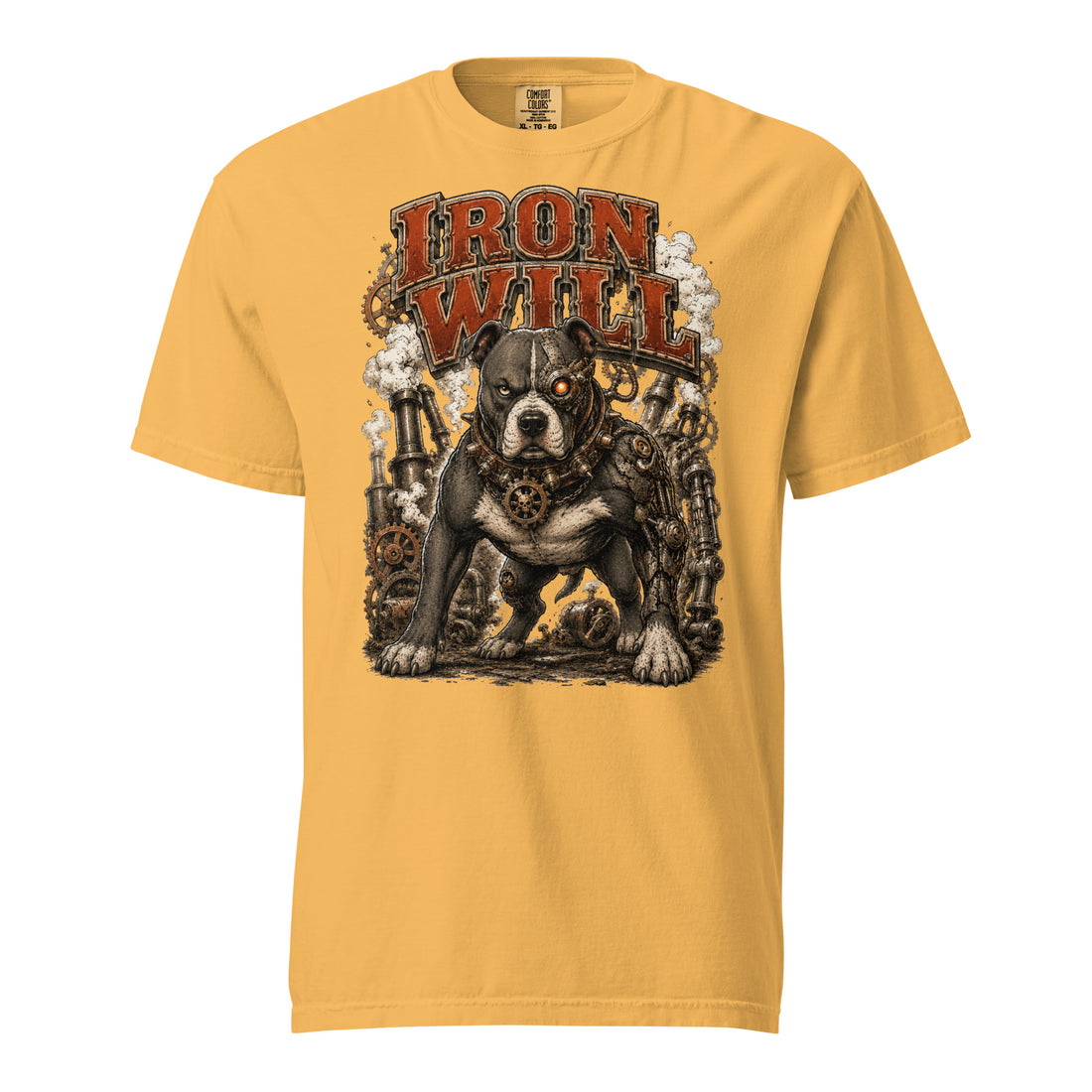 Pitbull Lovers | Unisex Garment-Dyed Heavyweight T-Shirt — Iron Will by printfluence.net