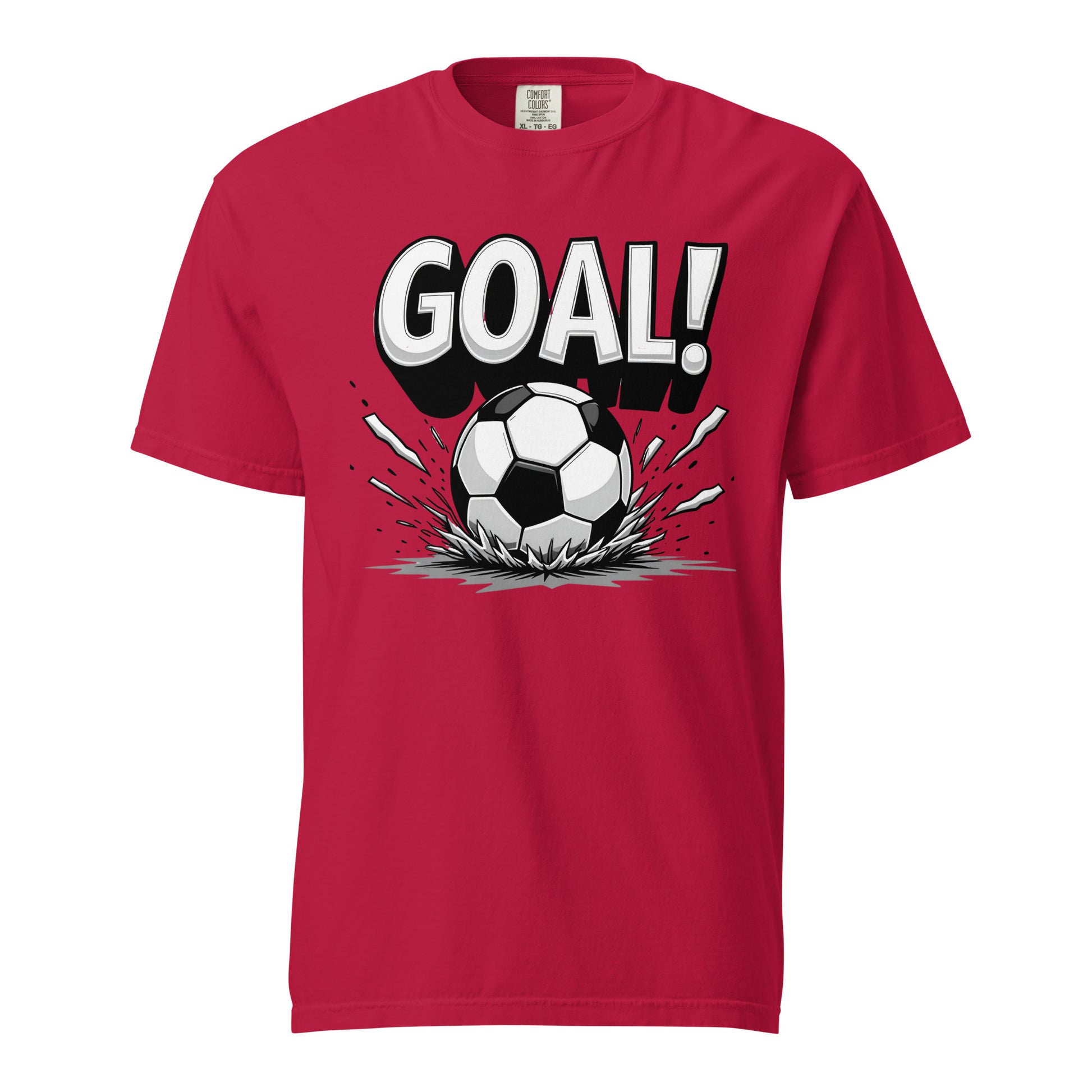 Unisex garment-dyed heavyweight t-shirt - Victory Goal Heavyweight T-Shirt – For Elite Champions & Scorers by printfluence.net