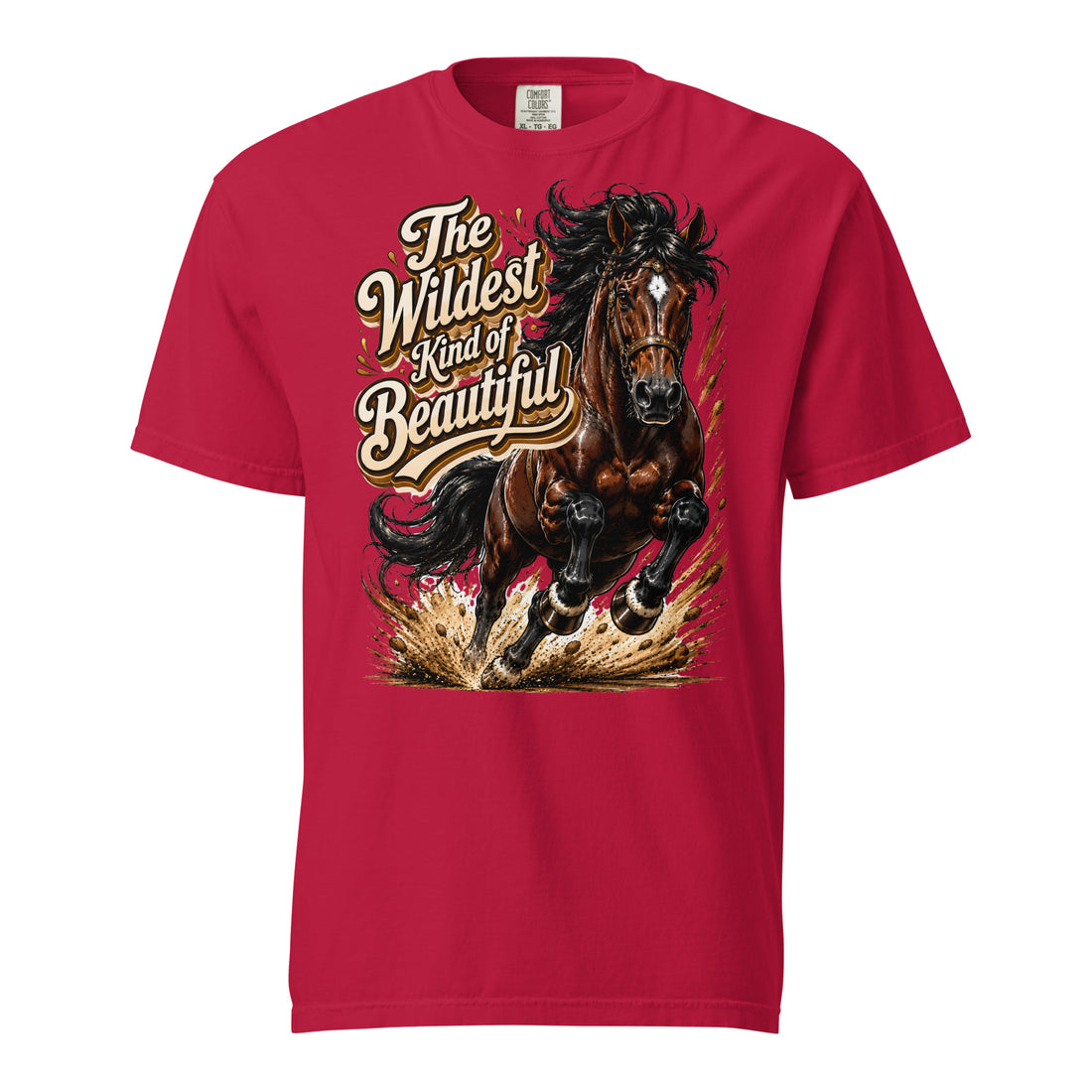 Wildest Kind of Beautiful Horse T-Shirt | Premium Horse Lovers Gift by printfluence.net