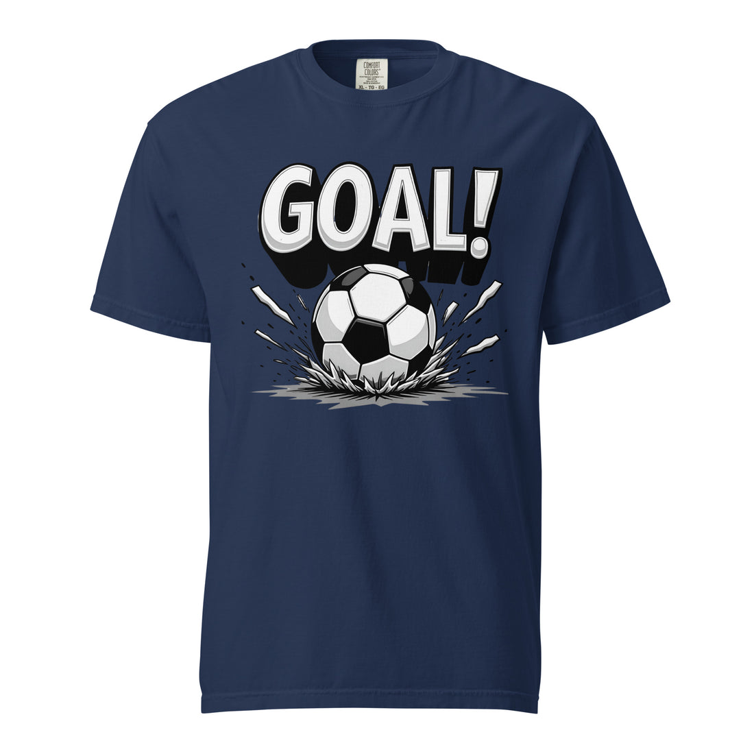 Unisex garment-dyed heavyweight t-shirt - Victory Goal Heavyweight T-Shirt – For Elite Champions & Scorers by printfluence.net