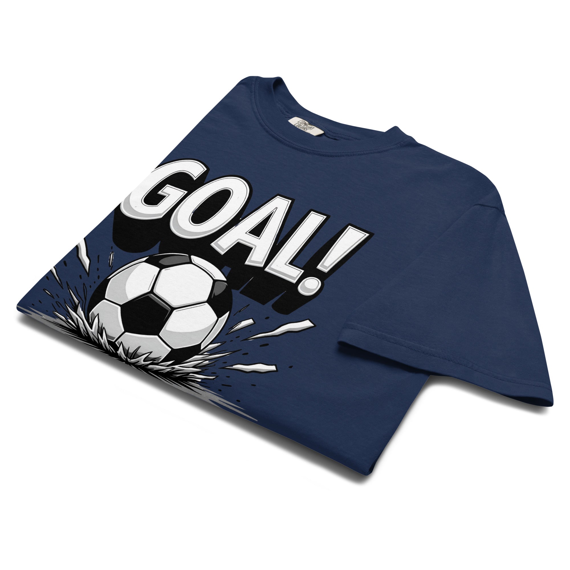 Unisex garment-dyed heavyweight t-shirt - Victory Goal Heavyweight T-Shirt – For Elite Champions & Scorers by printfluence.net