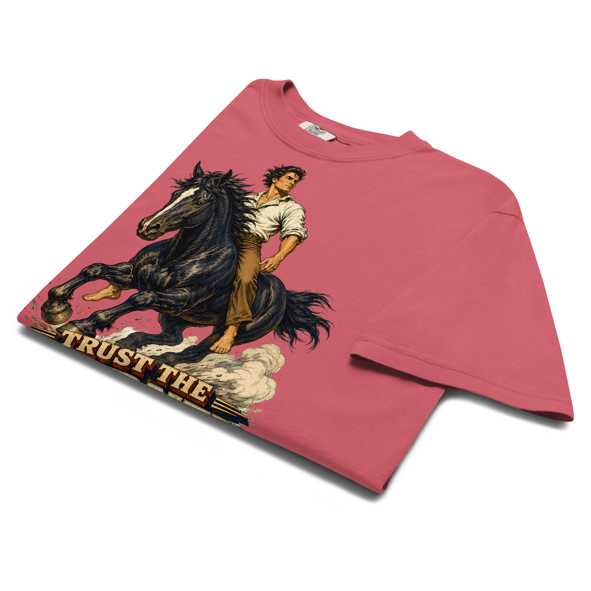 Vintage Horse Journey Heavyweight Tee - Horse Lovers Edition by printfluence.net