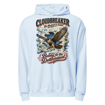 Falcon Lovers Cloudbreaker Vintage Garment Dyed Lightweight Hoodie H6 by printfluence.net