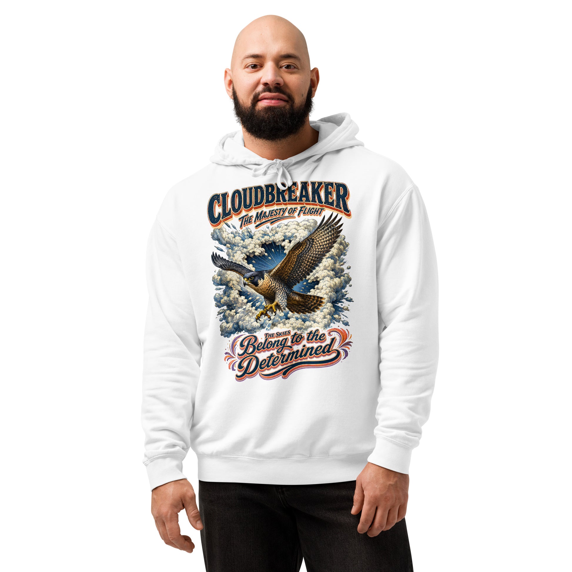 Falcon Lovers Cloudbreaker Vintage Garment Dyed Lightweight Hoodie H6 by printfluence.net