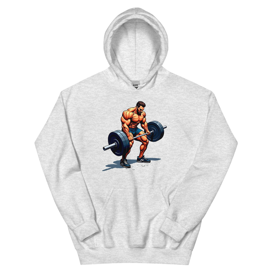 Unisex Hoodie - Elite Muscle Beast Hoodie – Power for Top Achievers by printfluence.net