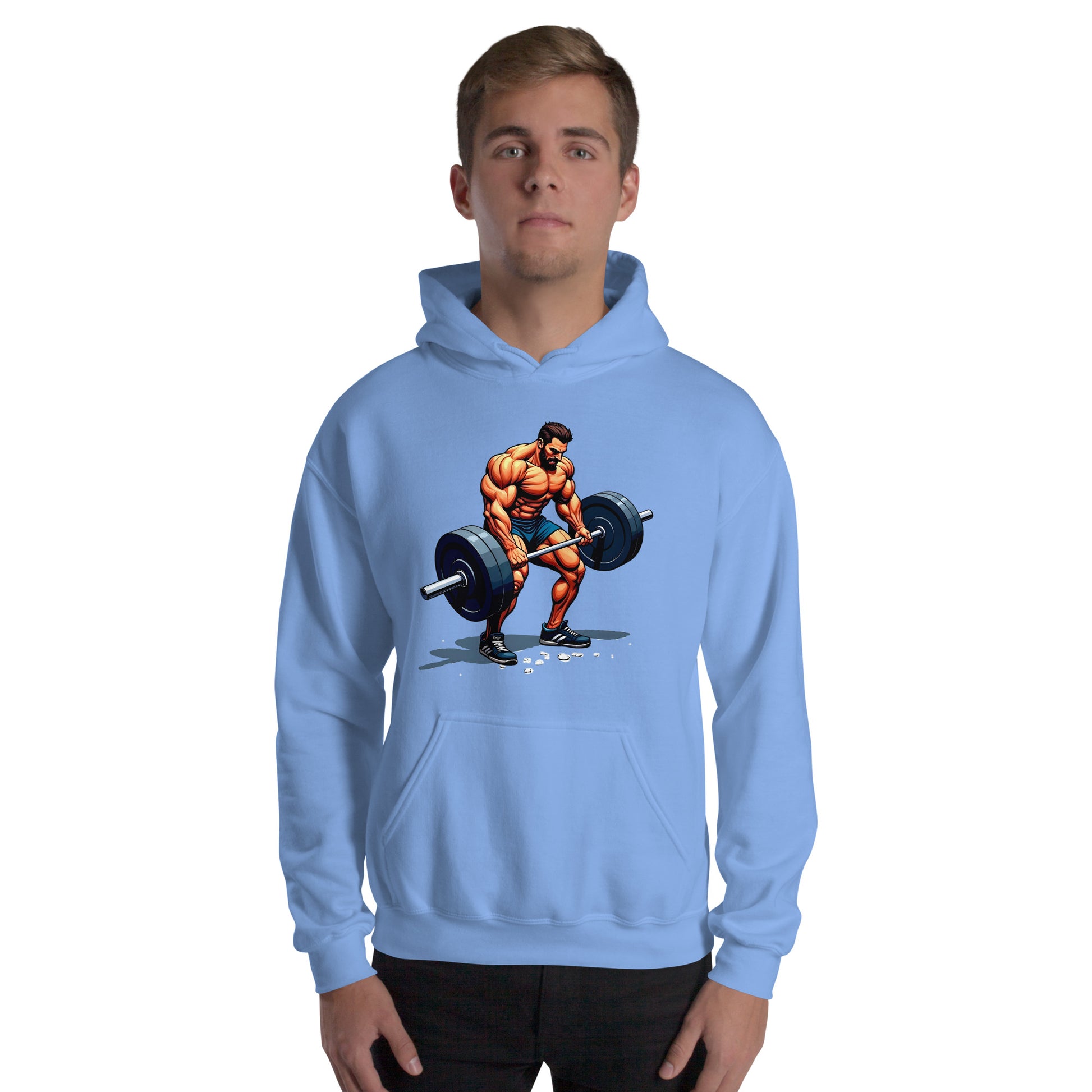 Unisex Hoodie - Elite Muscle Beast Hoodie – Power for Top Achievers by printfluence.net