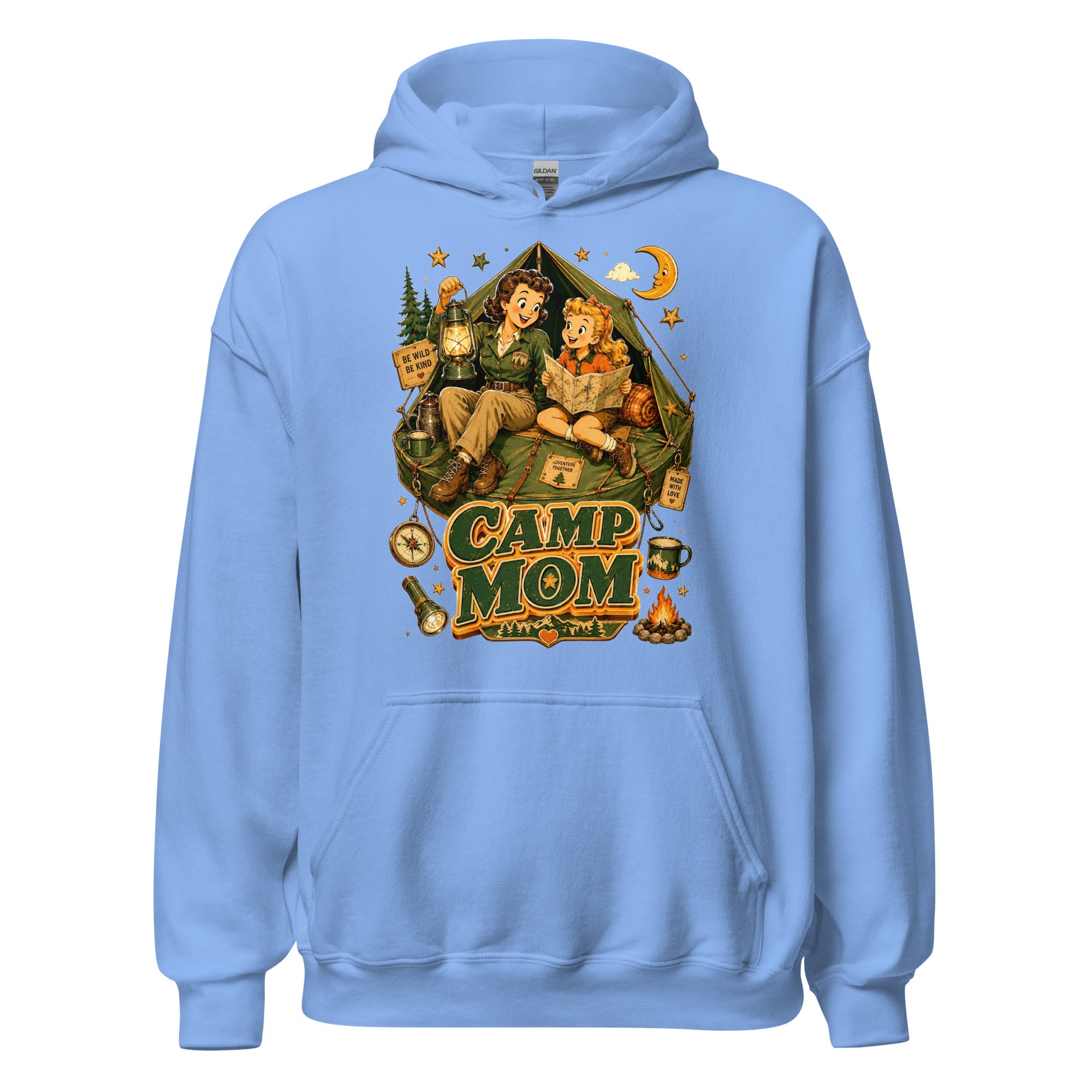 Unisex Hoodie - Elite Camp Mom - Premium Mother's Day by printfluence.net