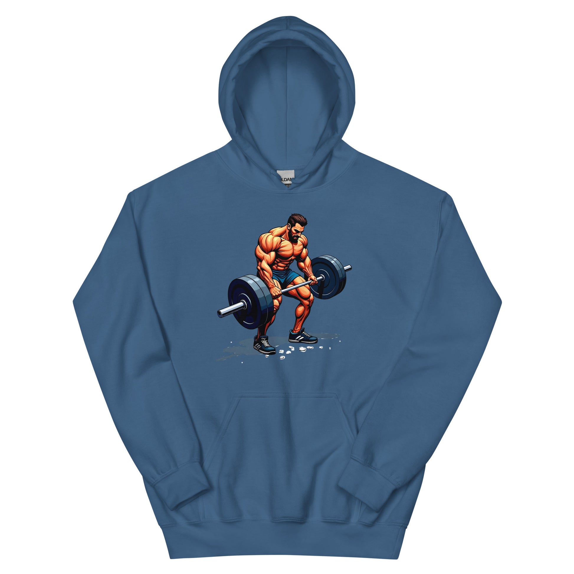 Unisex Hoodie - Elite Muscle Beast Hoodie – Power for Top Achievers by printfluence.net