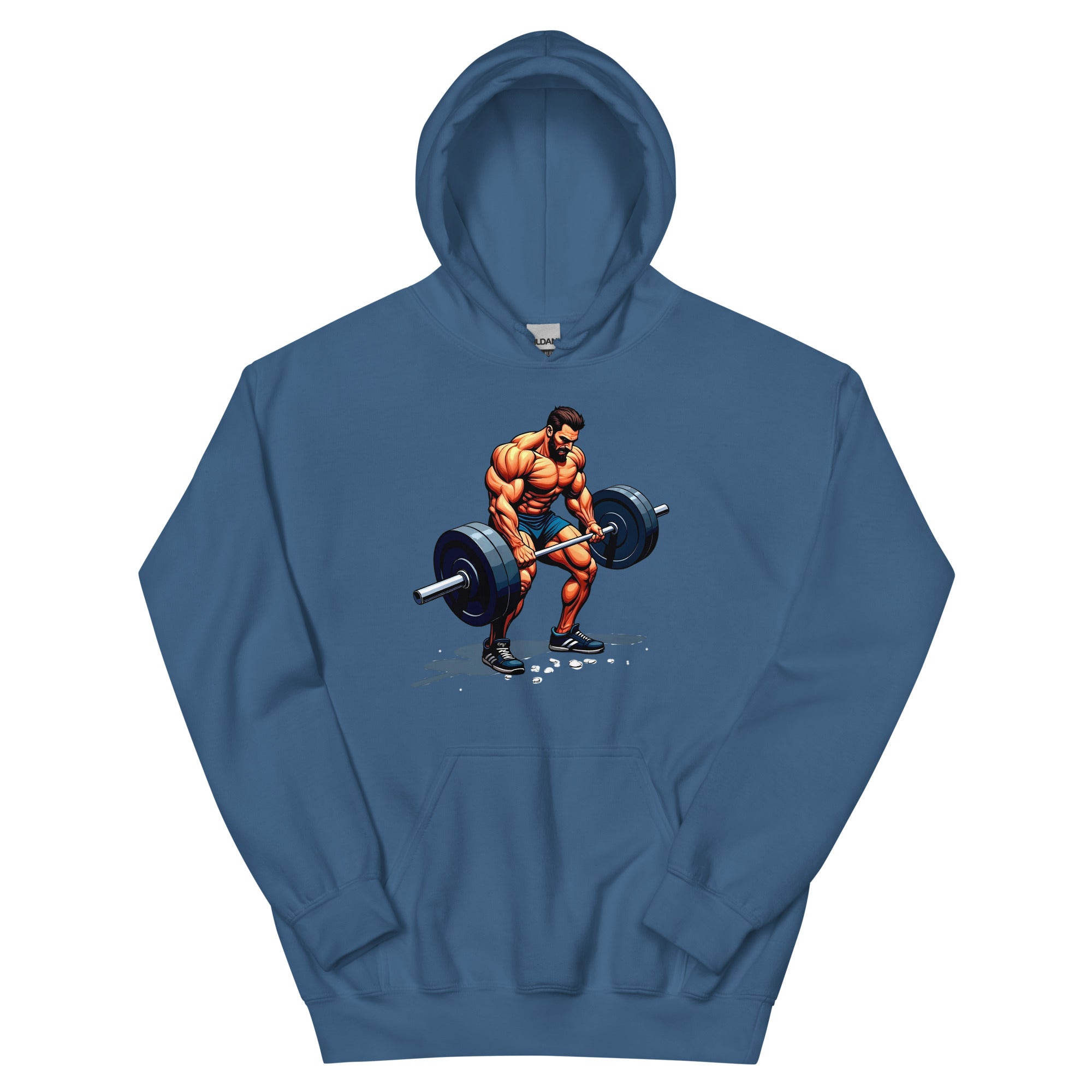 Unisex Hoodie - Elite Muscle Beast Hoodie – Power for Top Achievers by printfluence.net