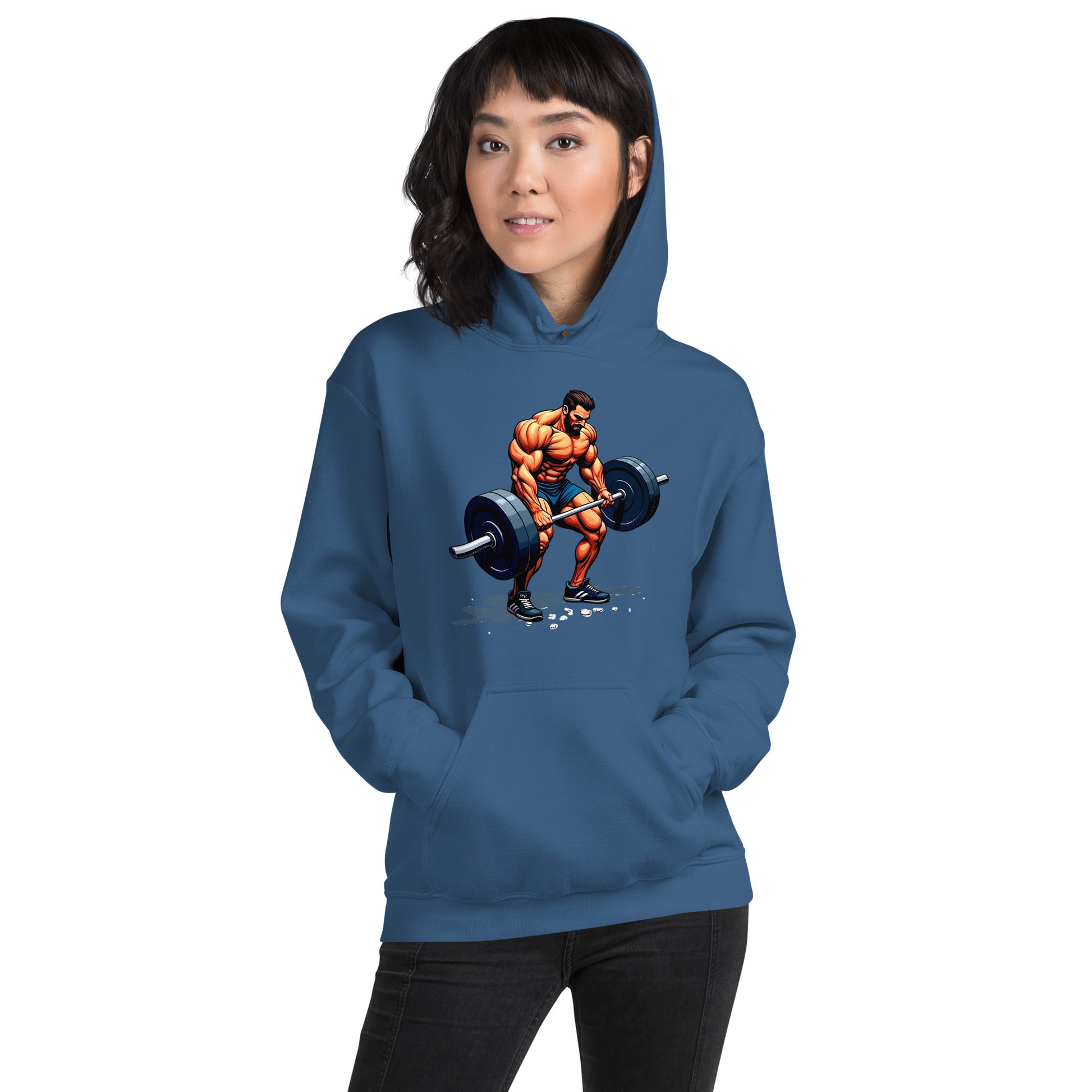 Unisex Hoodie - Elite Muscle Beast Hoodie – Power for Top Achievers by printfluence.net