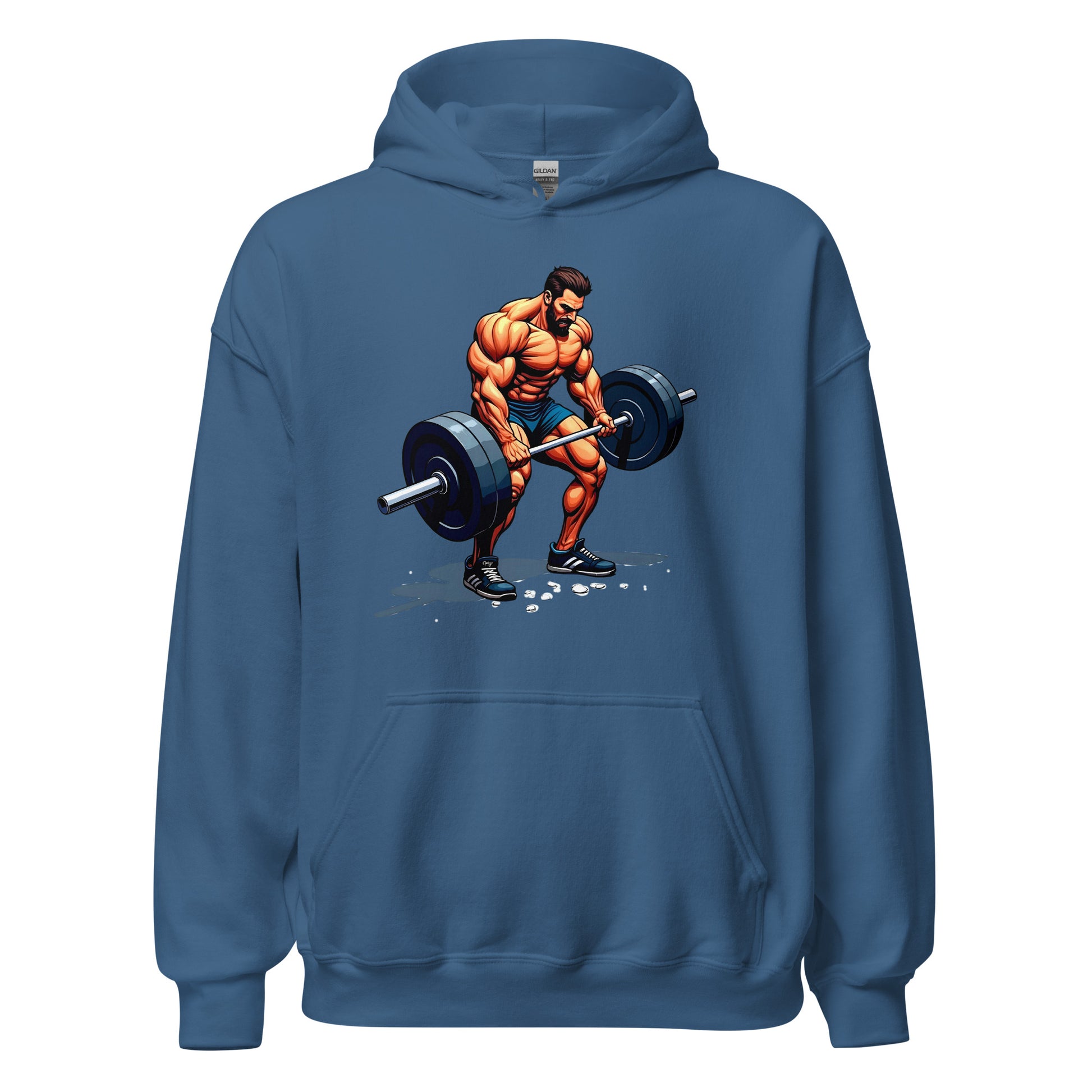 Unisex Hoodie - Elite Muscle Beast Hoodie – Power for Top Achievers by printfluence.net