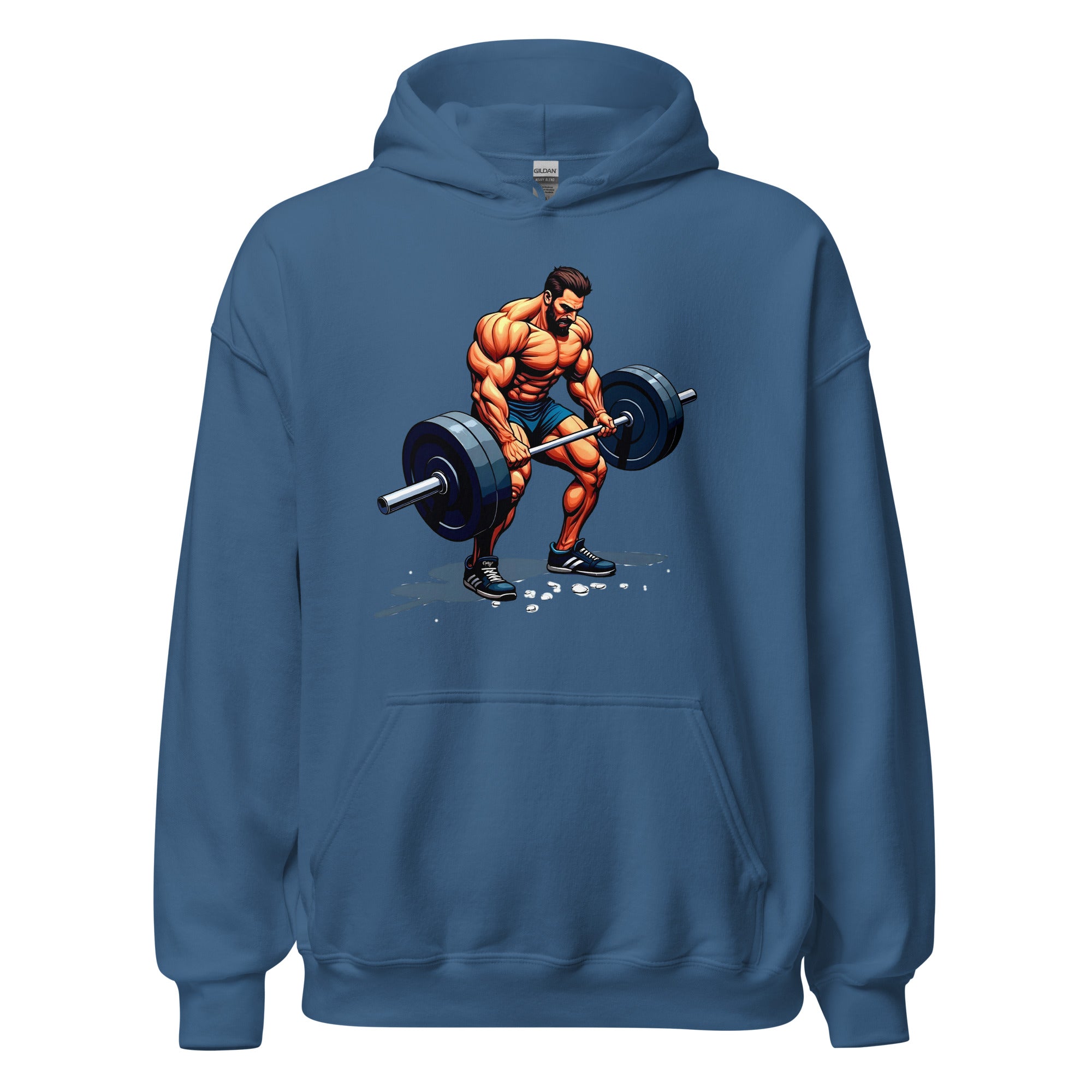 Unisex Hoodie - Elite Muscle Beast Hoodie – Power for Top Achievers by printfluence.net