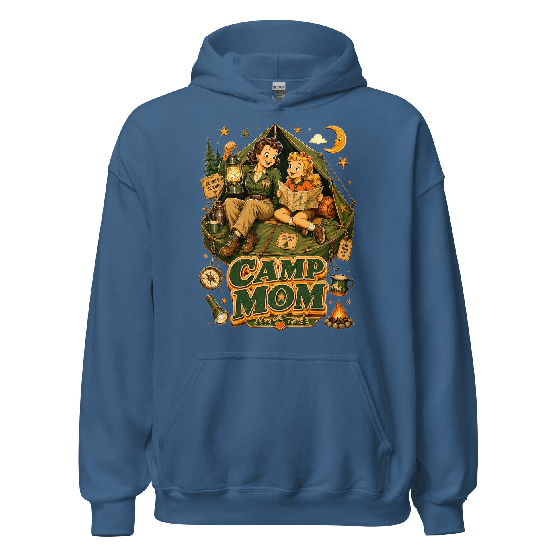 Unisex Hoodie - Elite Camp Mom - Premium Mother's Day by printfluence.net