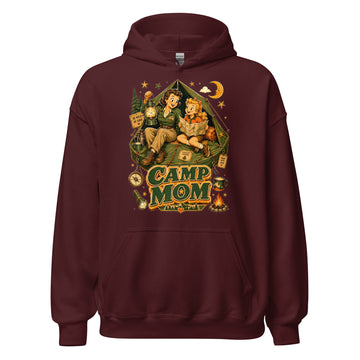 Unisex Hoodie - Elite Camp Mom - Premium Mother's Day by printfluence.net