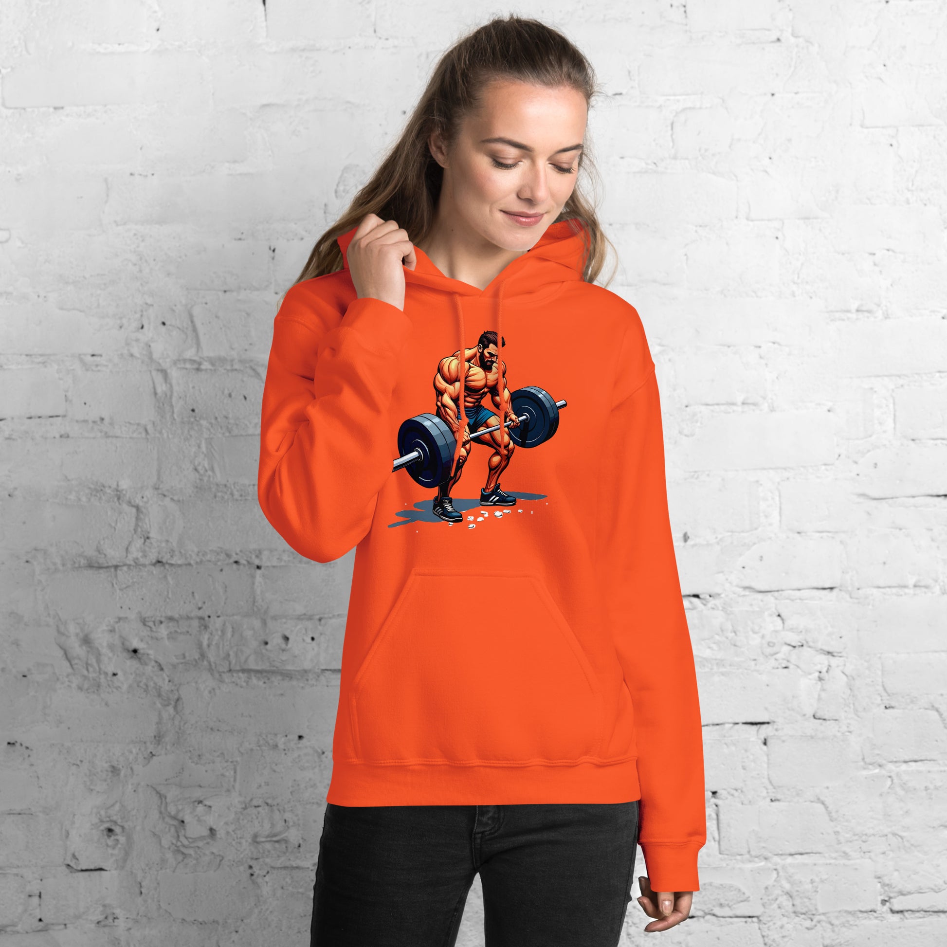 Unisex Hoodie - Elite Muscle Beast Hoodie – Power for Top Achievers by printfluence.net