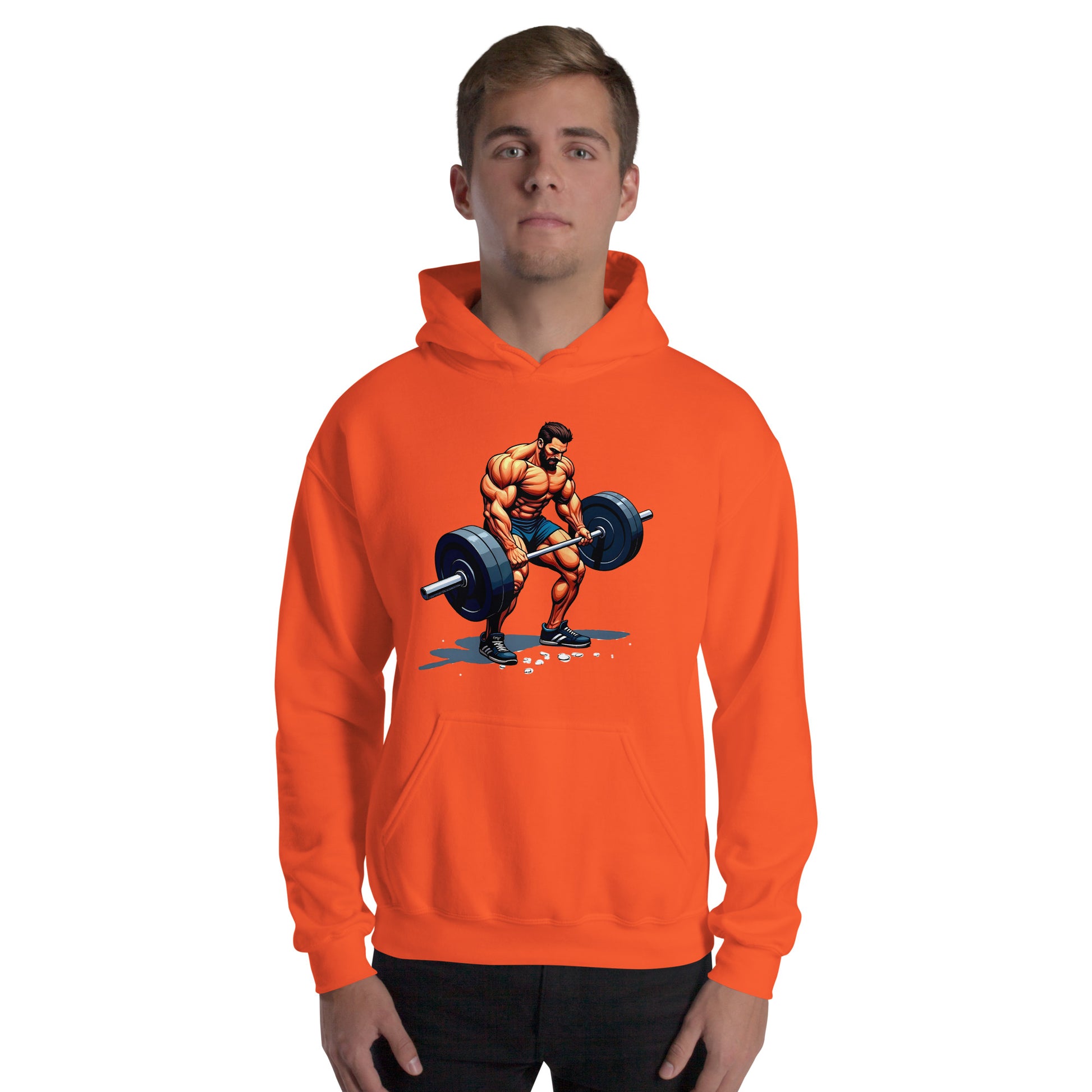 Unisex Hoodie - Elite Muscle Beast Hoodie – Power for Top Achievers by printfluence.net