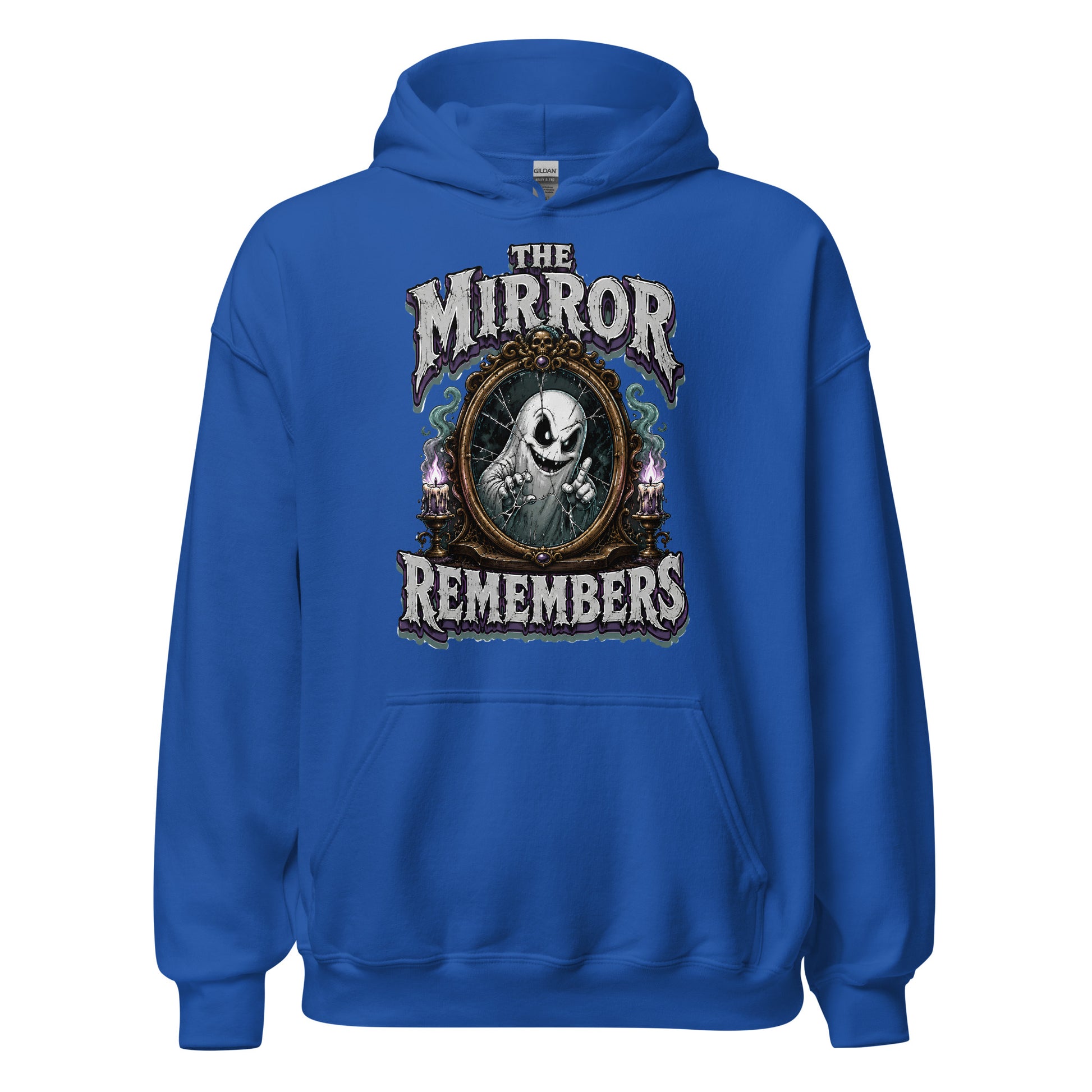 The Mirror Remembers Hoodie - Gothic Horror & Mystery Pullover by printfluence.net